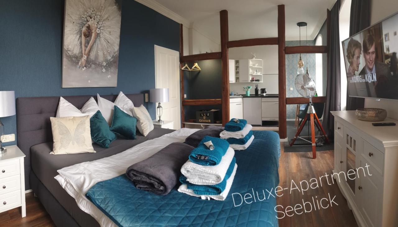 Seehausen  Luna Et Sol - Haus Am See Seeblick-Apartment מראה חיצוני תמונה
